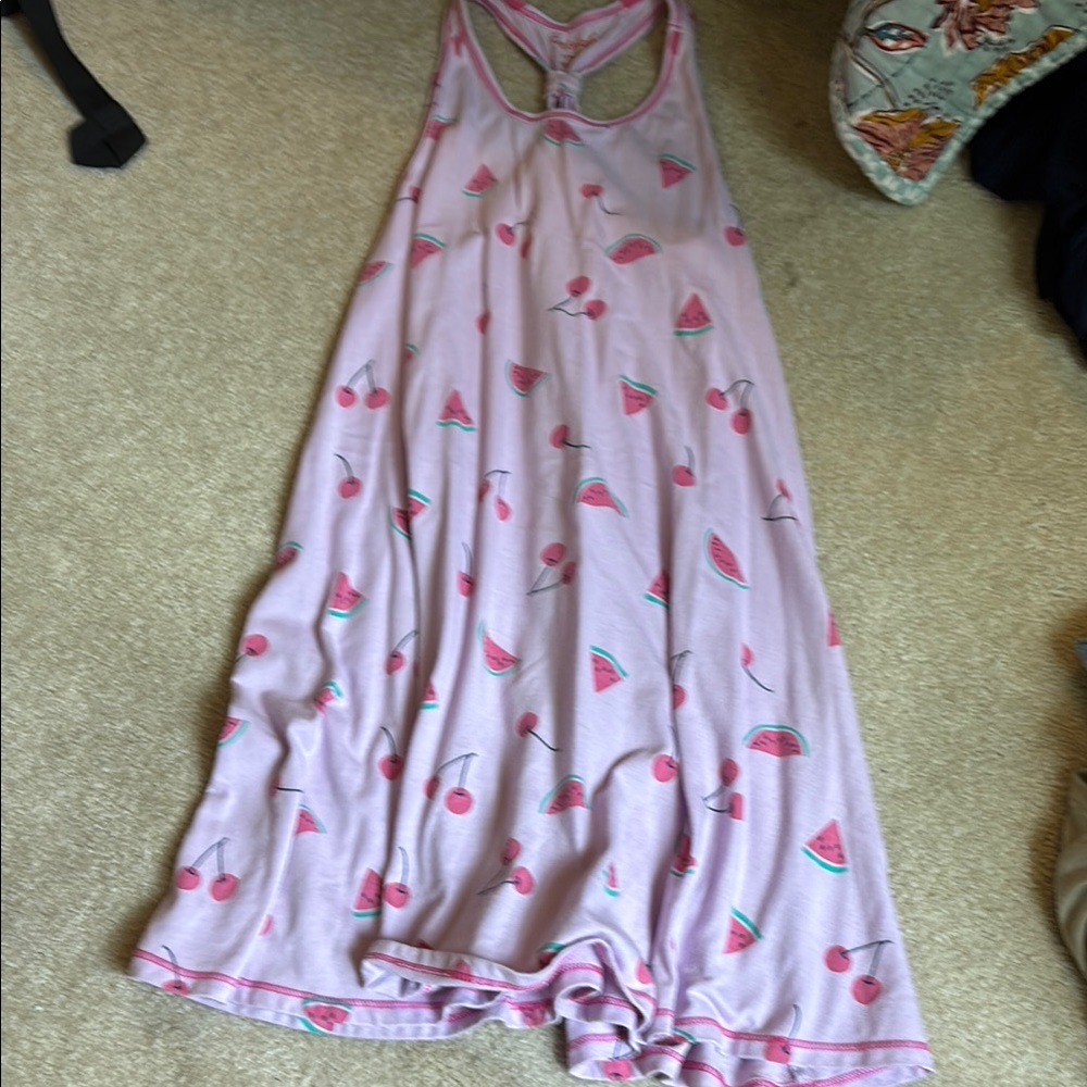 Cat & Jack Pink Casual Dress with Heart Print